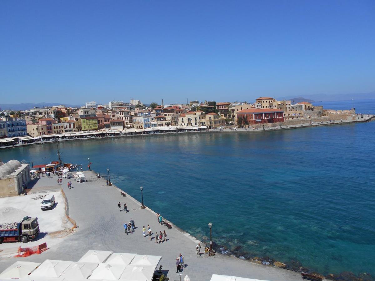 Ilona Apartments Chania Kato Daratso Bagian luar foto