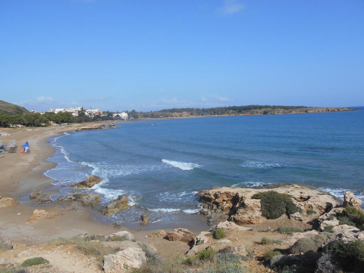 Ilona Apartments Chania Kato Daratso Bagian luar foto